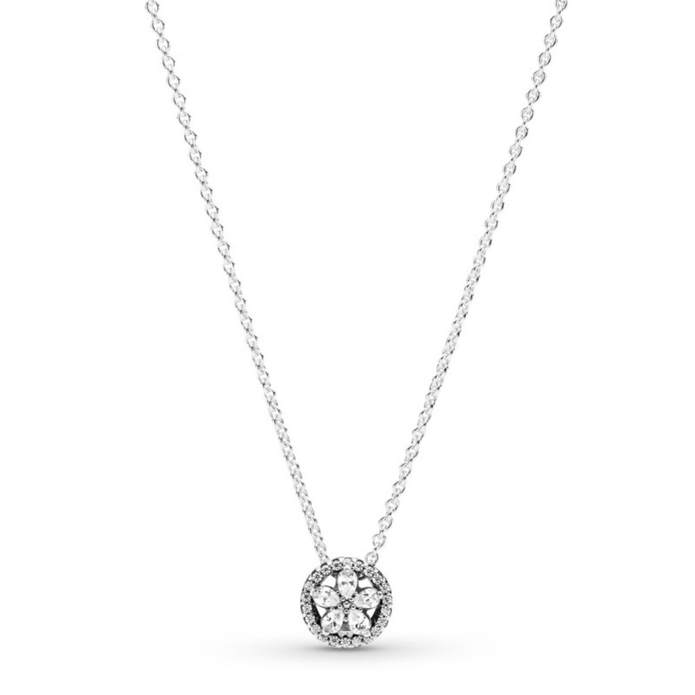 Pandora Sparkling Flower Collier Necklace